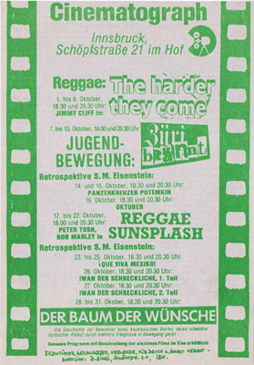 cinematograph - 1981-10-01 - programmflyer-1