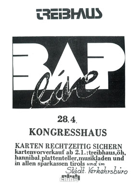 1986-04-28 - kongress - treibhaus - bap