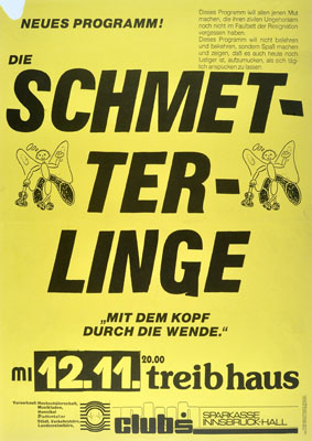 1986-11-12 - treibhaus - schmetterlinge