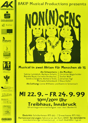 1999-09-22 - treibhaus - nonnsens - musical