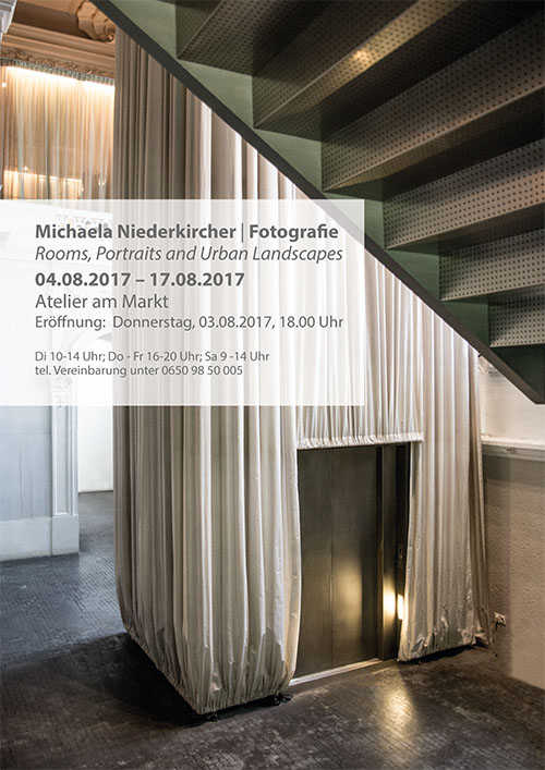 Rooms, Portraits and Urban Landscapes - michaela niederkircher - atelier am markt, gmunden