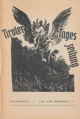 1985 - Broschüre "Tiroler Tageszeitung - unabhängig von der Wahrheit"