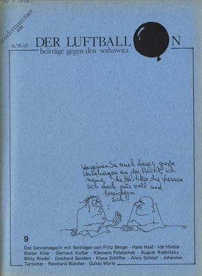 Der Luftballon Nr. 9 - Mai 1982