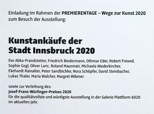 kunstankäufe stadt innsbruck 2020