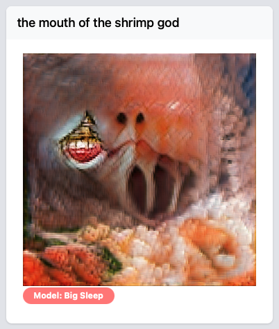 Mouth of Shrimp God