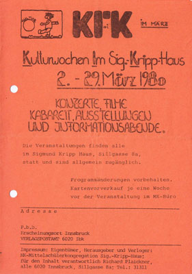 kennedyhaus kulturwochen 1980