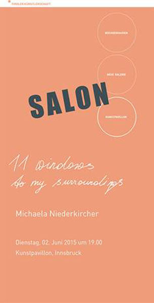 SALON - 11 windows to my surroundings