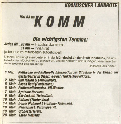 komm programm 1983-05-01