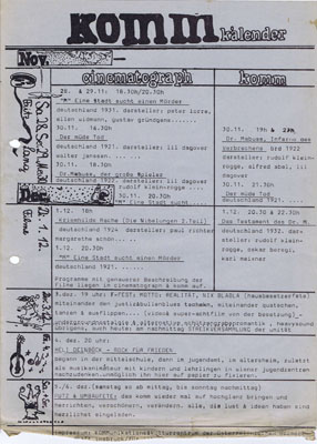 komm programm 1981-12-03