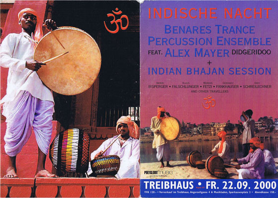 treibhaus flyer - 2000-09-22 - indische nacht